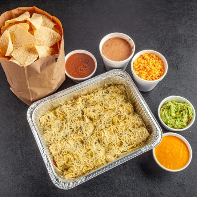 Family Enchilada Meal for 4.